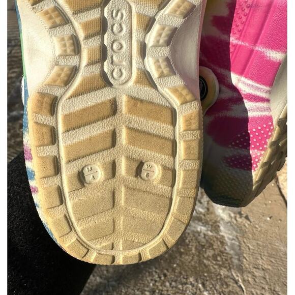 Crocs Classic Lined Tie Dye Clogs Unisex Clogs Size M4 W6‎ - Picture 11 of 14